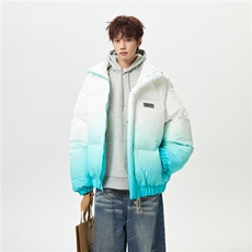 XZ-230-1MY702男模无影墙简约百搭扎染渐变休闲面包服P118控158，鞋类箱包手腕包，星座230-1