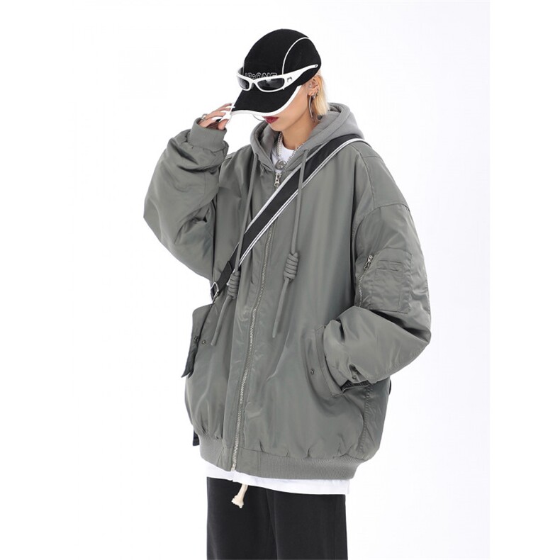 抖音直播品质！档口现货！棒球棉服冬装假两件1611B-G01-P135,男装棉衣,星座1611B