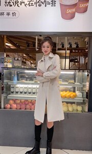 风衣外套,女装风衣,锦华秀逸