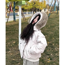 现货美式宽松加厚工装保暖棉服可拆卸毛领MY809/P105，男装棉衣，星座205-3