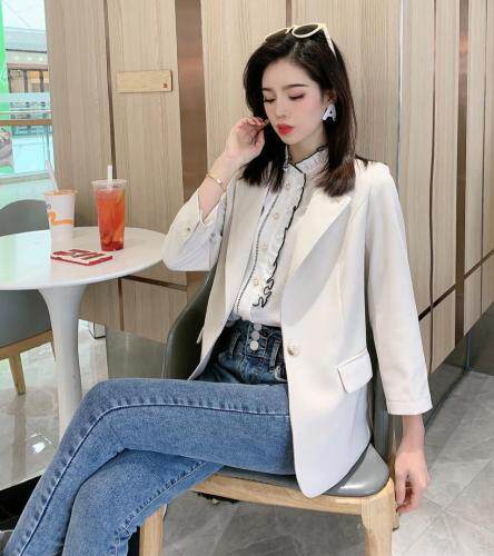 春装小西装、小衫上新中，女装西装，万人美