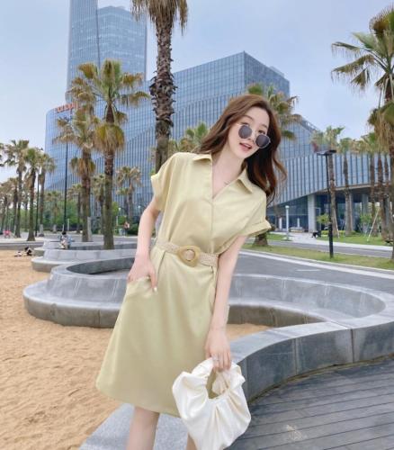 现货专做衬衣连衣裙，风格简约大气上档次,女装连衣裙,靓丽诗纷