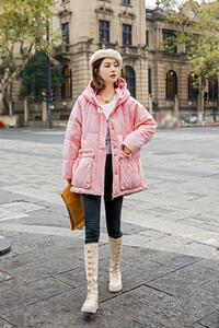 新款羽绒服，派克，女装羽绒服，森米薇