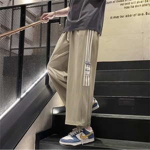 抖音高品质夏季冰丝薄款休闲九分裤男BK231-特P38控68图片