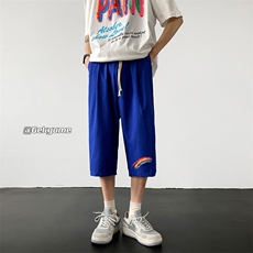 冰丝七分裤男大码速干短裤男五分裤QK72064-P25，男装休闲裤，电商A040