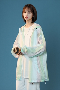 F3050/P38新款七彩防晒衣男夏季防晒服宽松遮阳运动薄款外套夹克图片