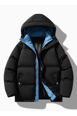 冬季新款棉衣男士加厚大鹅棉袄外套情侣款防寒保暖棉服1102-P60，男装棉衣，星座1403A
