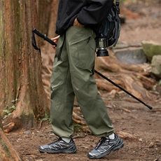 山系户外登山伞兵工装裤机能风速干防水冲锋裤男春季K3503特P50，男装休闲裤，星座309（原A406）