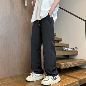 XZ616 夏季新款防水速干拉链设计感休闲长裤 TY1007 特P35控68图片