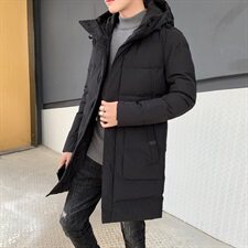 2021新款棉衣外套男士冬季中长款棉袄潮羽绒棉服DS205T，男装棉衣，电商A102