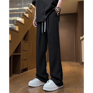 夏季新中式美式高街hiphop盘扣休闲九分裤货号K2422P50控价78