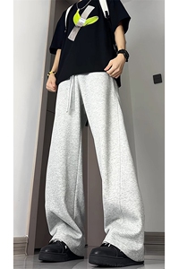 加绒加厚美式重磅弯刀卫裤运动休闲裤K8670JR（加绒）特P28无差价图片