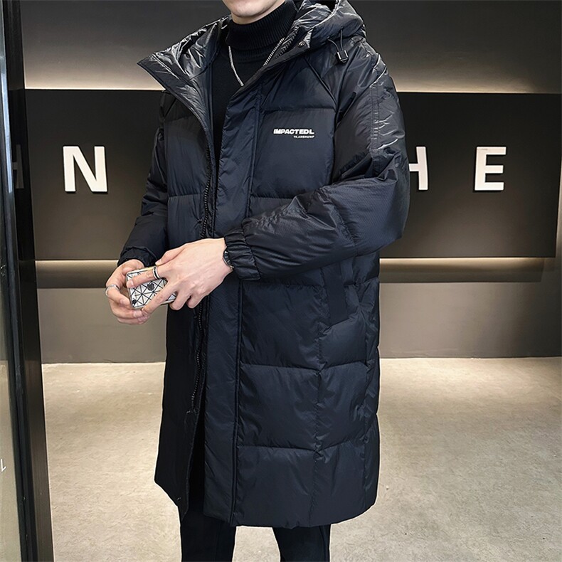 长款羽绒服男冬季新款外套加厚保暖连帽休闲上衣 A313-6822-P260图片