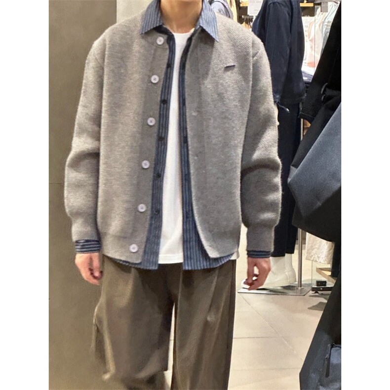 毛衣开衫86788-P65控109、35.6晴纶14.6锦纶49.8聚酯纤维,男装针织衫/毛衣,星座1302