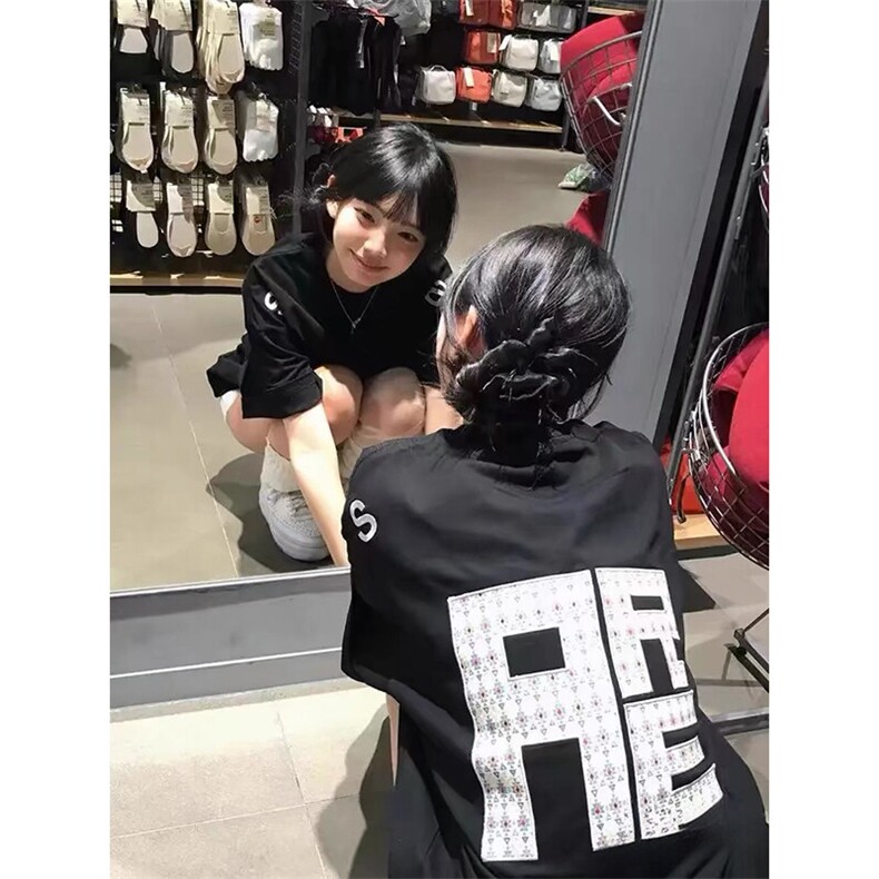 万针全刺绣工艺抖音得物高品质260克重磅纯棉双纱美式高街短袖T恤图片