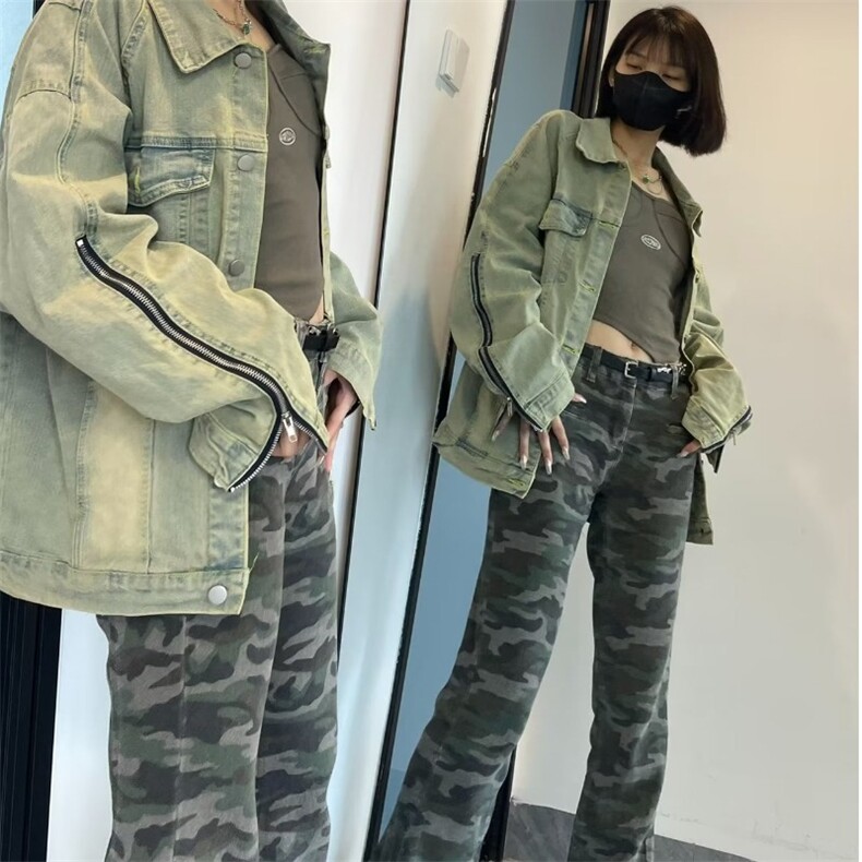 情侣潮牌做旧牛仔衬衫男外套长袖纽扣复古水洗休闲开衫夹克百搭,男装衬衫,星座1210-1