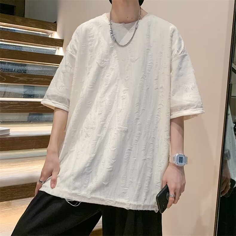 潮牌城市风貌男标准潮青春流行短袖圆领日常T恤TX217P33,男装T恤,星座410-2