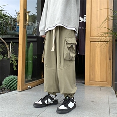 品质美式高街复古直筒宽松工装休闲裤227-2*K309*P55控78，男装休闲裤，星座227-2