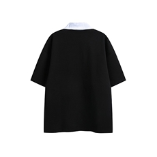 特P42无差价新款夏季潮流设计百搭短袖T恤-HT1018日系白底，男装T恤，电商A003