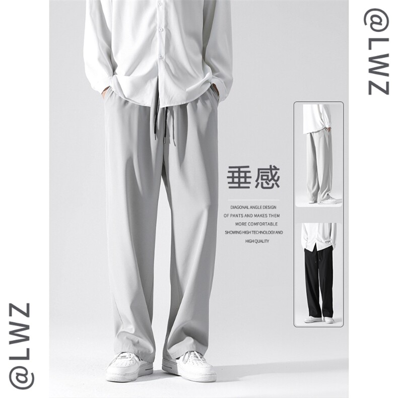 【爆】百搭潮流春夏款直筒宽松休闲裤卫裤运动裤 2028-特批22图片