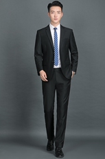 87882-3男士2021年春季新款青年三件套西装商务修身礼服西服P220，男装西服套装，电商B360