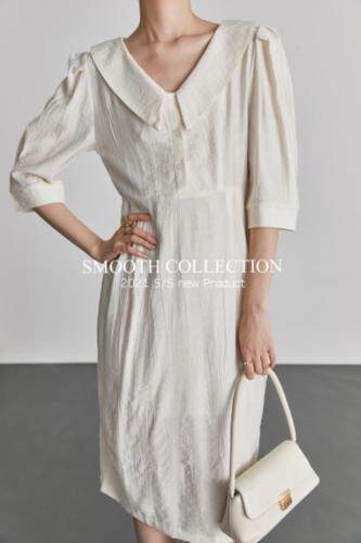 半袖连衣裙sm，女装连衣裙，SMOOTH