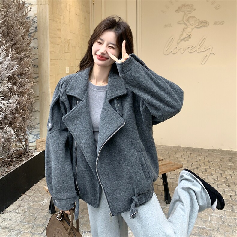 25新款-放心上好卖-短款毛呢外套-6032-P175-K258,女装毛呢外套,2C168