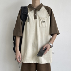 短袖polo衫男士翻领T恤男款半袖透气潮体恤PL03-P48，男装T恤，星座308B-2