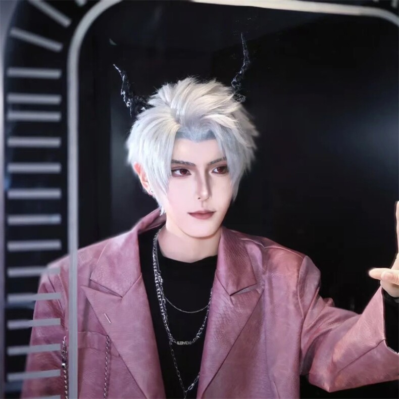 （现货）新款光感3D蛇纹皮钢链高级西装男2008-P128，男装西服套装，星座910-5