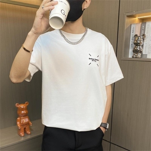 TX162-P38宽松短袖t恤男士痞帅潮男装半袖衣服新款