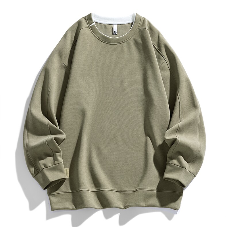 上新秋季圆领卫衣男复古日系慵懒风外套宽松休闲轻奢潮81273-P55，女装短外套，星座1109