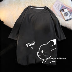 xZ116-T6007-p25-控39华夫格男潮牌美式情t恤男夏季纯棉印花，男装T恤，星座116