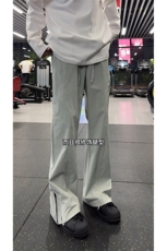 微喇休闲裤宽松斜切防水软壳冲锋裤直筒裤男女C62173-TP2548，男装休闲裤，电商A102
