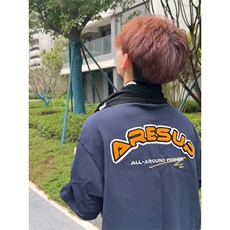 万针全刺绣工艺抖音得物高品质260克重磅纯棉双纱美式高街短袖T恤，男装T恤，电商A486