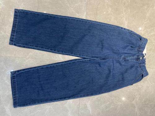 复古阔腿牛仔裤，女装牛仔裤，可家 cutiesister