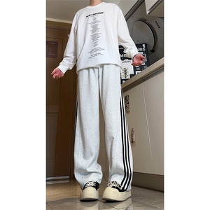 【现货】 秋装重磅三条杠运动卫裤 A510特P45控78图片