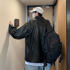 潮流夹克潮男春季PU夹克JK6615P65，男装夹克，星座1116-2