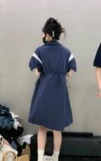 2023夏季新款时尚休闲简约设计连衣裙，女装连衣裙，L·H·X