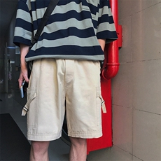 夏季纯色ins五分裤运动直筒小清新休闲短裤男装，男装休闲裤，电商A102B