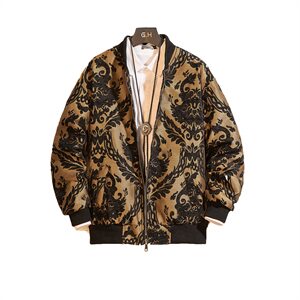 备大货主推差价大！mj202  P120秋冬刺绣情侣夹棉加厚夹克外套图片