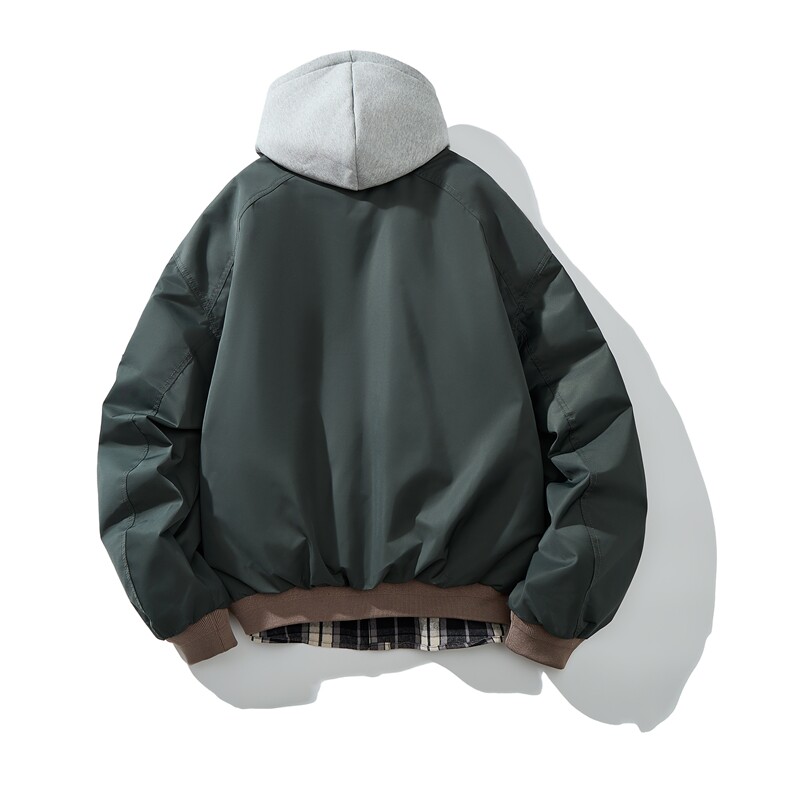 男士短款连帽羽绒服D213-25973-P520,男装羽绒服,电商D213
