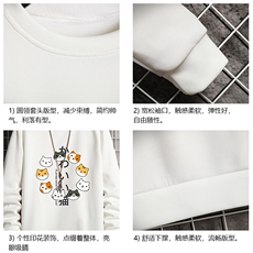 T4215-P25加绒款-P35简约帅气百搭长袖t恤男大码胖子卫衣网格，男装卫衣，电商A040A