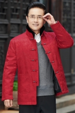 风唐装中老年可脱卸内胆休闲长袖爸爸装白鸭羽绒服TF028-235，男装羽绒服，星座1105-3