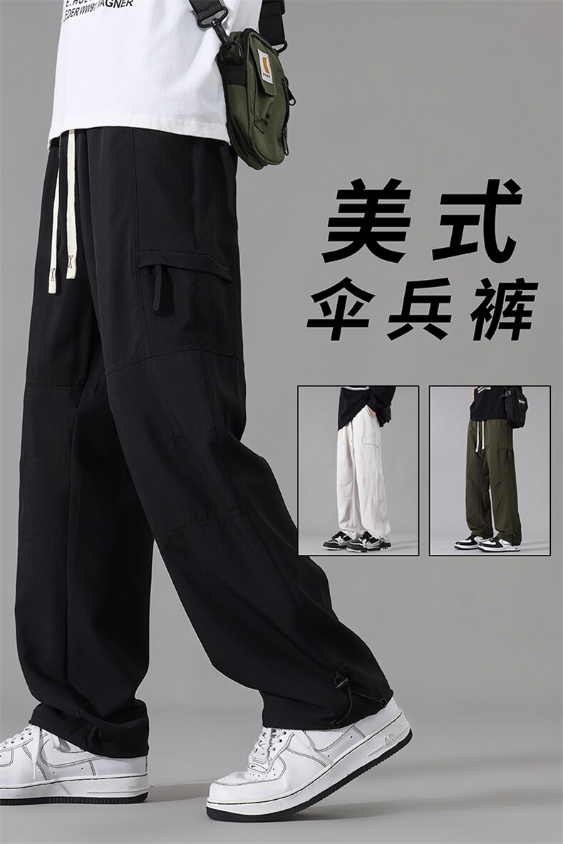 量大优供视频休闲伞兵裤冲锋裤男CP79-特p35,男装休闲裤,电商B371