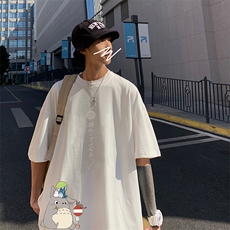DX17152-P20纯棉短袖t恤男大码半袖打底衫宽松体恤衫港风，男装T恤，电商A040