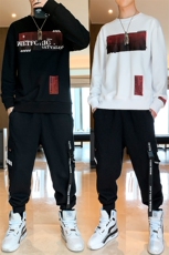 男士卫衣新款春秋ins潮流百搭宽松秋装两件套套装DS988T，男装卫衣，电商A102