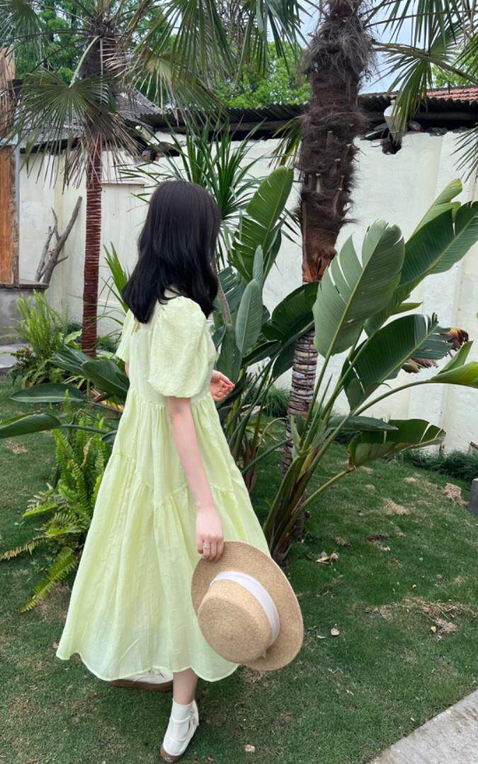 后设计系绳连衣裙，女装连衣裙，唯品