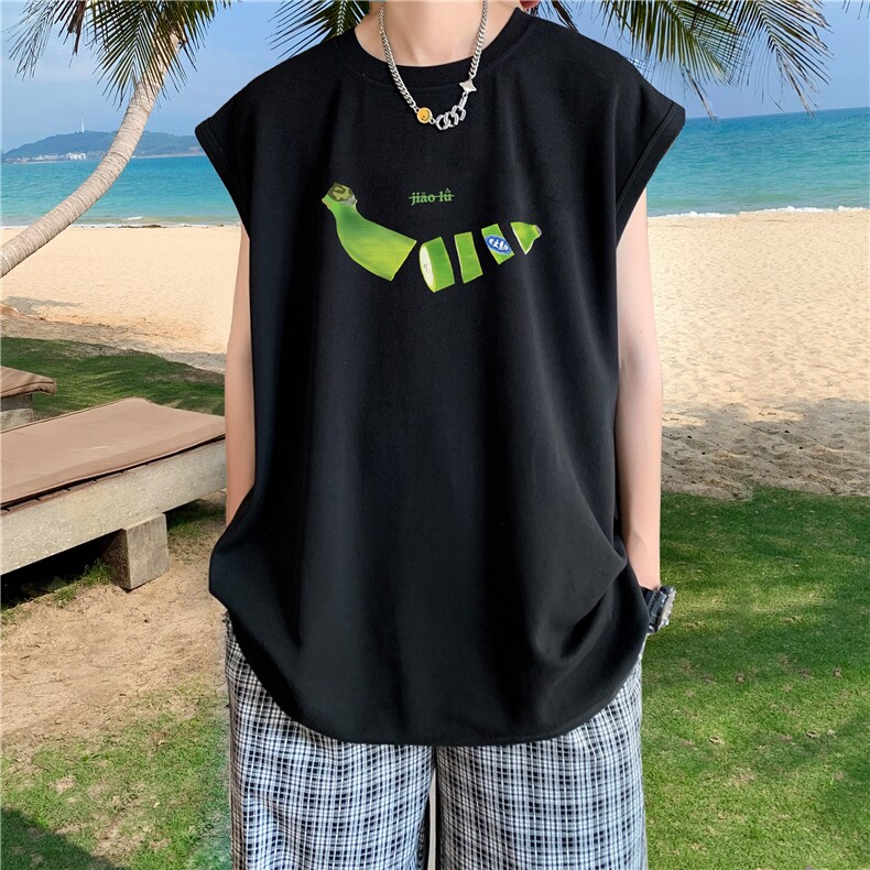 量大图低自动【有货】纯棉背心HD019-1-BX25103-P20，男装背心/马甲，电商019-1