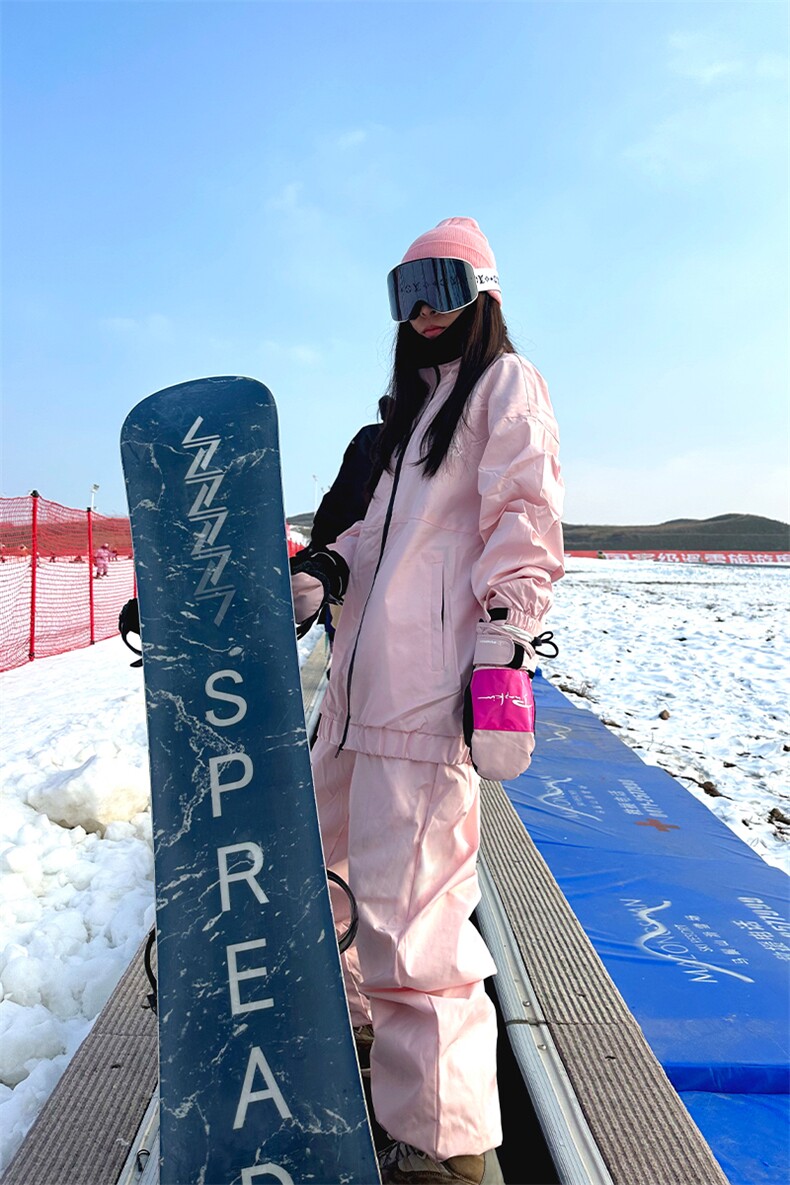 户外防水双板男女加厚保暖连帽滑雪服衣裤套装TZ032-P210控318,男装棉衣,电商A001
