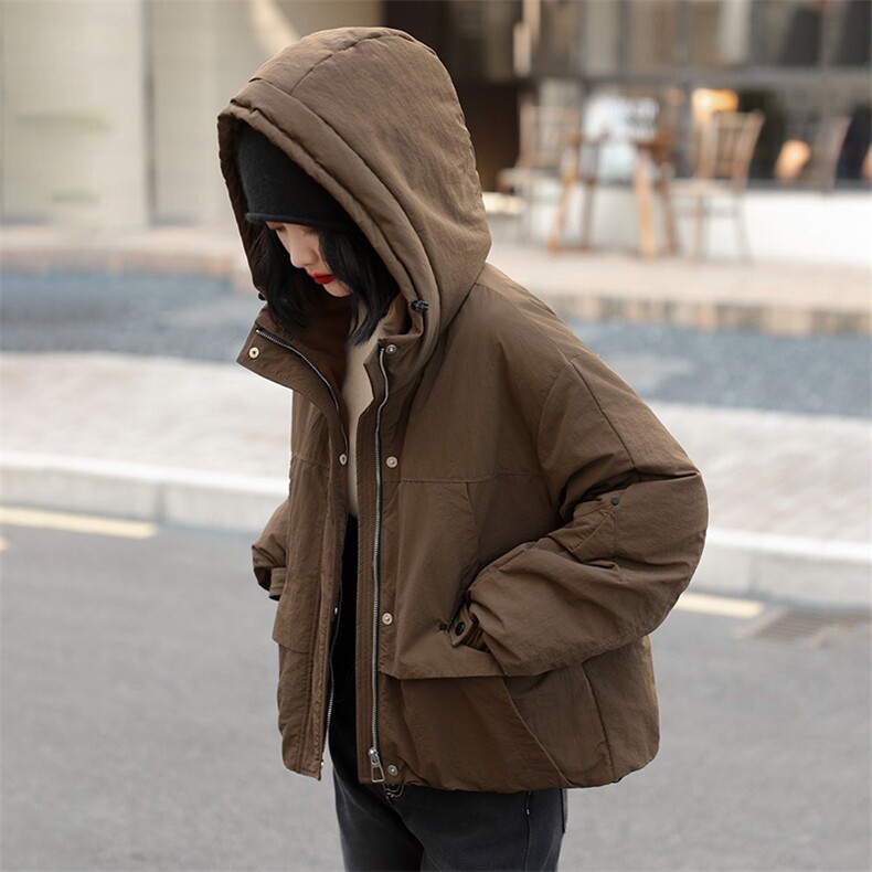 YGYL2024冬季韩版时尚百搭白鸭绒羽绒服,女装羽绒服,阳光伊恋